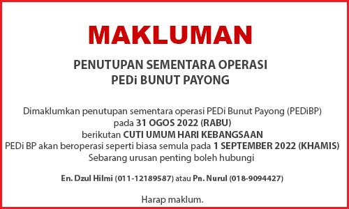 NOTIS PENUTUPAN PI